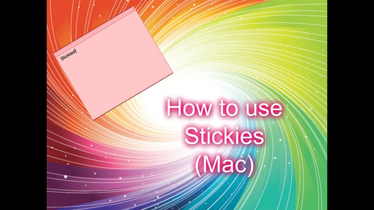 Stickies for mac